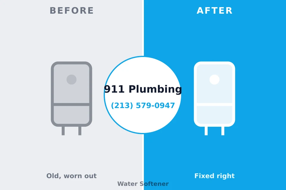 Before and after: plumbing repair Quartzsite, AZ